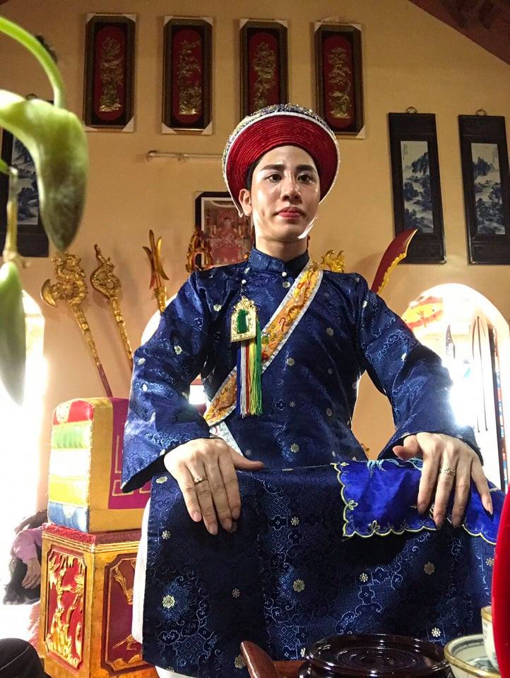 Thanh đồng Nguyễn Minh Thiên gìn giữ nét đẹp văn hóa của tục thờ Mẫu